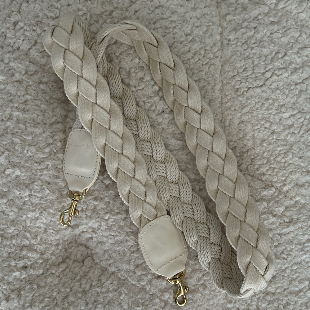 CLARE V. Braided Strap